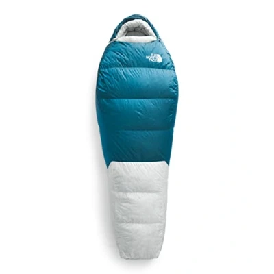 Imagen de The North Face Blue Kazoo 15F/ 9C Saco de Dormir para mochilero, Color Azul y Gris estaño, 1X RH