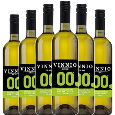 Imagen de VINNIO Vino sin alcohol 0,0 Premium Blanco Caja de 6 botellas x 0,75 cl (BLANCO)