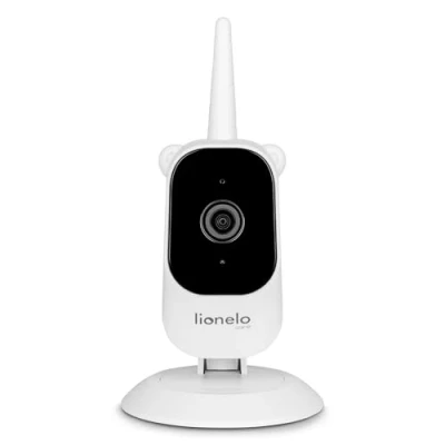 Imagen de lionelo Babyline 3.2 Cámara Full HD para vigilabebés (1920 x 1080 px, Alcance de 50 m/350 m, Modo Nocturno 7 comunicación bidireccional, Acoplamiento hasta 4 cámaras, Zoom 3 aumentos)