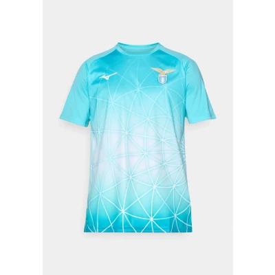 Imagen de Mizuno Pre Match Jersey S.S. Lazio Men Botas De Futbol Azure Azul Hombre Talla M