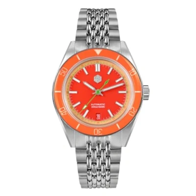 Imagen de San Martin Reloj de buceo verano moda Fun Fruit Series NH35 automático mecánico para hombre, V 3, Moderno