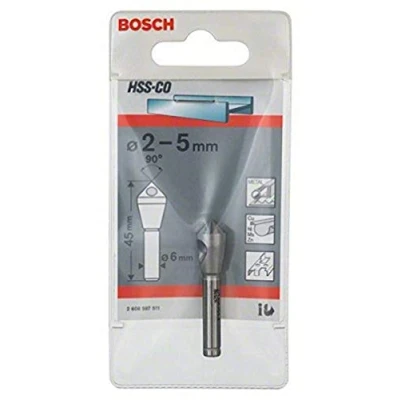 Imagen de Bosch 2 608 597 511 Avellanador con taladro transversal 10,0 mm, 5, 45 6 mm (pack de 1)