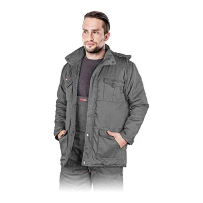 Imagen de Reis KMO LONGSXXL Winmaster chamarra aislante protectora, gris/acero, tamaño XXL