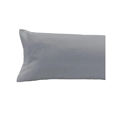 Imagen de SABANALIA Funda de Almohada Franela, 135 155 x 45, Gris