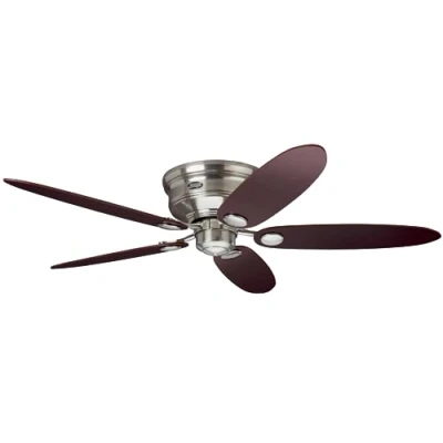 Imagen de Hunter 132 cm 52 Ventilador de Techo Perfil Bajo Low Profile Níquel Cepillado con Cadena, 24372