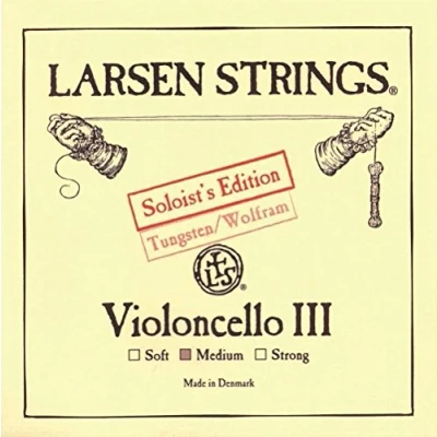 Imagen de LARSEN STRINGS Cuerdas para violonchelo Original G Wolfram Soloist Medium