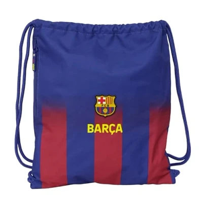 Imagen de Safta F.C. BARCELONA 1ª EQUIPACIÓN 25/26 Mochila Saco Deportivo, Cierre de Cordones, Mochila, Ideal para Niños Diferentes Edades, Cómoda y Versátil, Calidad Resistencia, 35x45 cm