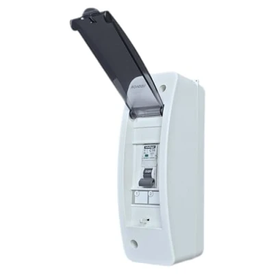 Imagen de RoadEu Disyuntor, distribuidor de corriente C16A 1P 230V caja fusibles, pared