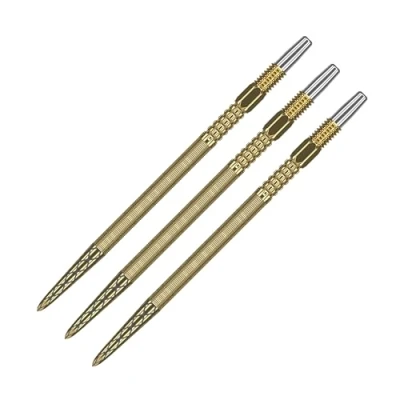 Imagen de TARGET Swiss Point DX Dartspitzen Puntas de dardo, Unisex, Dorado, 35 mm