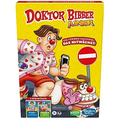 Imagen de Doktor Bibber Junior Juego de Mesa para niños y preescolares, Doctor más pequeños, búsqueda Formas