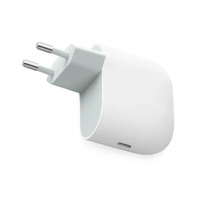 Imagen de Cargador Google Pixel, 45W, USB C, Compacto, Nieve
