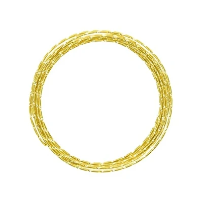 Imagen de Vaessen Creative Alambre de Aluminio, Amarillo, 5