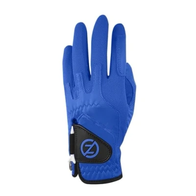 Imagen de Zero Friction Cabretta Elite Guantes de Golf para Hombre (Talla única), Color Azul