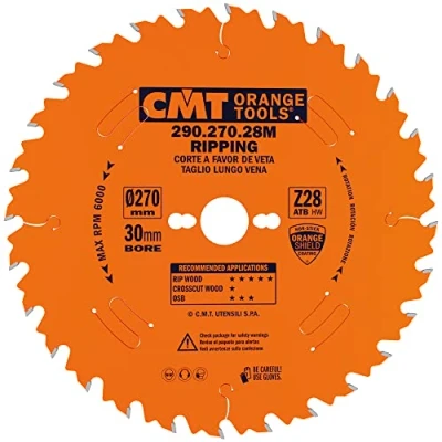 Imagen de CMT Orange Tools 290.270.28M Sierra circular 270x2.8x30 z 28 atb 20 grados