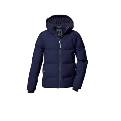 Imagen de killtec Niñas Chaqueta acolchada/chaqueta de invierno con capucha KOW 357 GRLS QLTD JCKT, dunkelnavy, 128, 42150 000