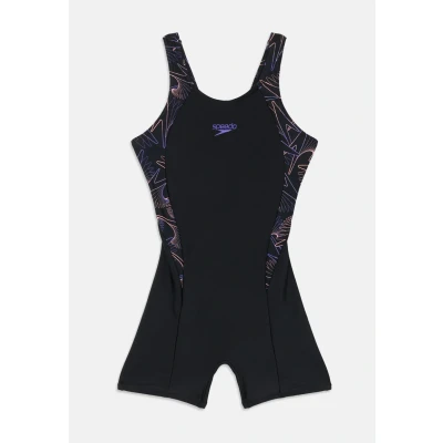 Imagen de Speedo HyperBoom Splice Traje de baño para Niñas, Bright Peach, 7 8 años