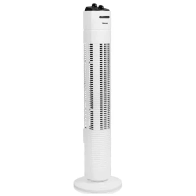 Imagen de Tristar VE 5806 Ventilador de torre oscilante 80 con temporizador (20 120 min) y 79 cm alto, 3 ajustes velocidad, asa integrada, protección contra sobrecalentamiento, 55.7 dB, 35 W