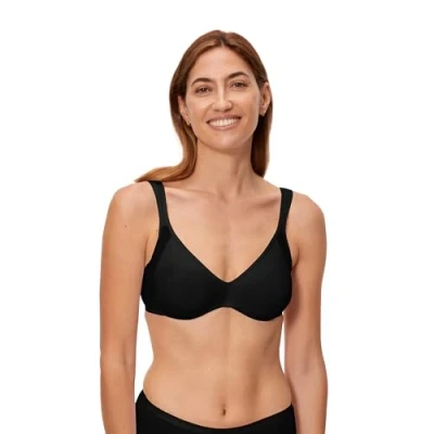 Imagen de Playtex Sujetador Reductor Shaping Confortable Mujer x1, Negro, 85C