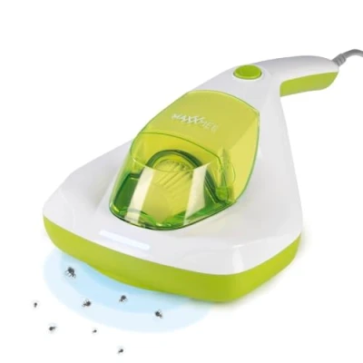 Imagen de MAXXMEE Aspirador de Mano antiácaros Destruye hasta el 99,9% Todos los ácaros del Polvo con luz UV C Contenedor 250 ml [Filtro HEPA]