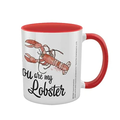 Imagen de F.R.I.E.N.D.S RD RS461602 Taza de cerámica, 315 ml, diseño Friends (You Are My Lobster), Color Rojo, milliliters