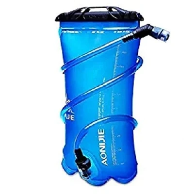 Imagen de AONIJIE TPU Bolsa de Agua Soft Flask Vejiga Hidratación Deportivas sin BPA a Prueba Fugas Ideal para Mochila Correr Ciclismo Senderismo (3L)