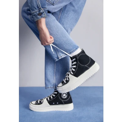 Imagen de CONVERSE Chuck Taylor All Star Construct, Sneaker Hombre, Black Vintage White Egret, 45 EU