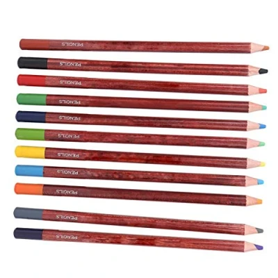Imagen de 12 lápices de colores pastel, herramienta profesional pintura para bocetos colorear, dibujar y dibujar, tiza pastel(Landscape Toner Pencil)