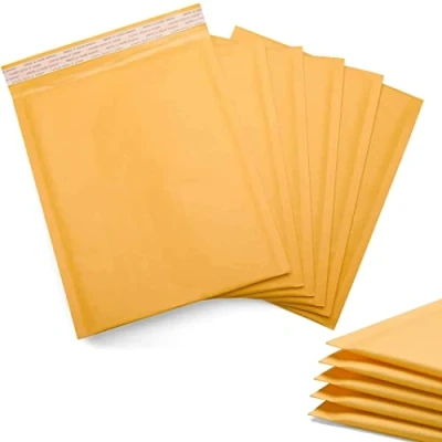 Imagen de Postmaster Sobres acolchados A4 dorados con cierre autoadhesivo de burbujas, 220 x 340 mm, paquete 20