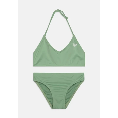 Imagen de Roxy Solid Active Bikini para niños, Talla: 16a, Basil