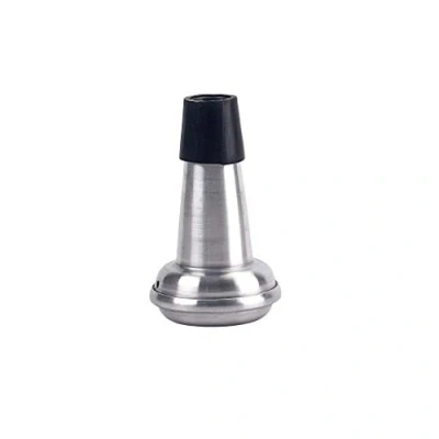 Imagen de Alnicov Trompeta ligera,silenciador de aluminio Sordino,silenciador práctica recta para trompeta, metales, piezas instrumentos musicales, accesorios