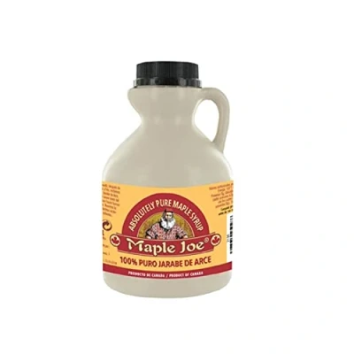 Imagen de Maple Joe 100% Puro Jarabe de Arce Ideal para Gofres Calientes 1 Litro