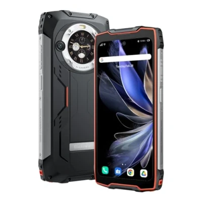 Imagen de Blackview BV9300 Pro Smartphone Resistente (Linterna 100LM), 16GB+256GB, Batería 15080mAh, 6.7&#039;&#039; 120Hz 2.3K Pantalla, Cámara 64MP+32MP, IP68 Android 13 Teléfono Móvil Impermeable, GPS NFC Negro