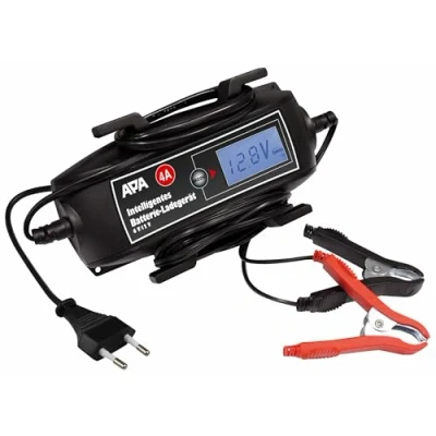 Imagen de EUFAB 16616 Cargador de batería Inteligente (6/12 V, 4 A, con enrollador Cable)