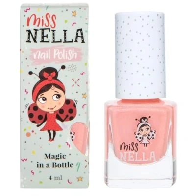 Imagen de Miss Nella PEACH SLUSHIE Esmalte de uñas especial para niños, con fórmula despegable, a base agua y sin olor