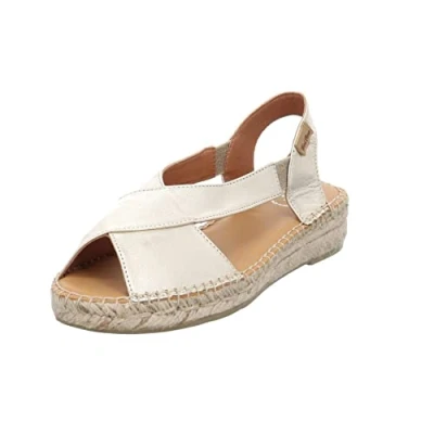 Imagen de Toni Pons Eldap Alpargatas, Mujer, Talla: 41, Plati Zapatos