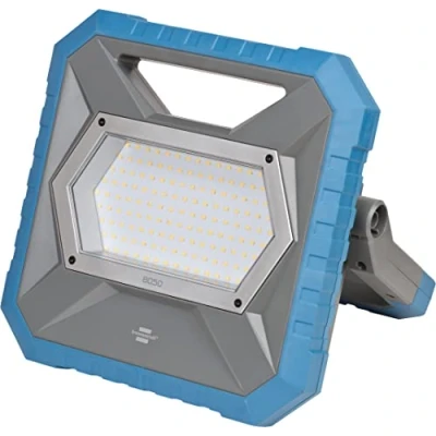 Imagen de Brennenstuhl Professional foco LED Hybrid BS 8050 MH compatible con baterías de Bosch 18V System (funciona la red o batería, 80W, 7900lm, IP55, sin Engineered in Germany)