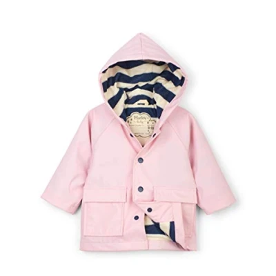 Imagen de Hatley Mini Printed Raincoats Impermeable, Rosa (Pink 650), 9 12 Meses (Talla del Fabricante: 9M 12M) para Bebés
