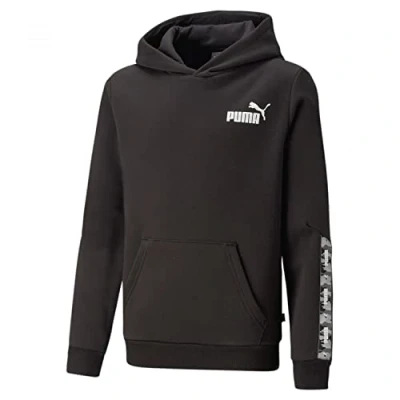 Imagen de PUMA ESS Tape Camo Sudadera FL B Sudor, Niños, Negro Black, 140