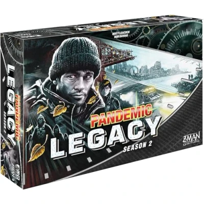 Imagen de Z Man Games , Pandemic Legacy Season 2 Black Edition, Board Game, Ages 13+, For to 4 Players, 60 Minutes Playing Time