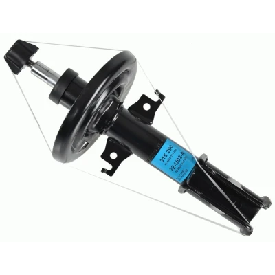 Imagen de SACHS 315 290 amortiguador Presión de gas Bitubular Columna Espiga arriba RENAULT: Fluence