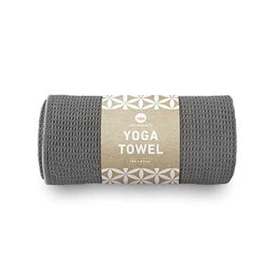 Imagen de Lotuscrafts Toalla de Yoga Wet Grip Antideslizante y Secado Rápido con Alta Tracción Ideal para Caliente [183 x 61 cm].