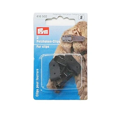 Imagen de Prym Gancho Clips, algodón, Negro, Schwarz, 2 Stück,