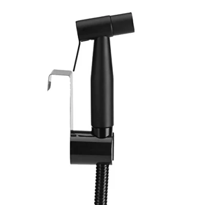 Imagen de Pulverizador de Bidet Acero Inoxidable Set Baño Bidé Ducha para Limpieza Inodoros, Higiene Personal, Mascotas Negro