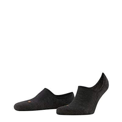 Imagen de FALKE Keep Warm U IN lana invisibles unicolor 1 par, Calcetines pinkies Unisex adulto, Gris (Anthracite Melange 3080), 39 41