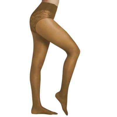 Imagen de YSABEL MORA 3369 16418 Bronce M Media Panty Reductor 40D Mujer Color: Talla: Medium