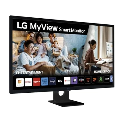 Imagen de Monitor LG 32SR50F B, 32 &quot;, Full HD, 5 ms, 60 Hz, Smart TV, webOS23, HDR10, HDMI 2.1, Negro