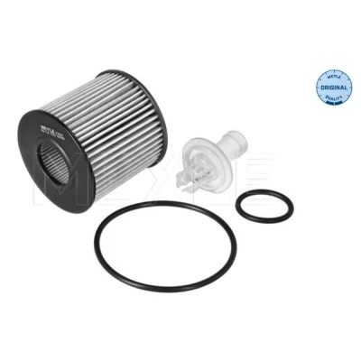 Imagen de MEYLE 30 14 322 0008 Filtro de aceite ORIGINAL Quality con junta Cartucho filtrante LEXUS: RX III, II, IS 3, TOYOTA: RAV4 III SUV