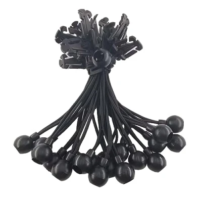 Imagen de 20 Piezas Tensores Elásticos,Tensor Bola Tensores,Tensor de Goma,Tensor Elastico,Cuerda Elástica para Lonas,Tiendas Campaña,Camping