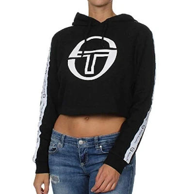 Imagen de Sergio Tacchini Sudadera Marca Modelo Sweat Crop Noir Femme Coran