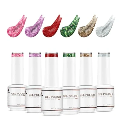 Imagen de Nicedeco Esmaltes Semipermanentes Para Uñas UV/LED Soak Off Colores Vibrantes y Duraderos 6 x 8ML SET 11